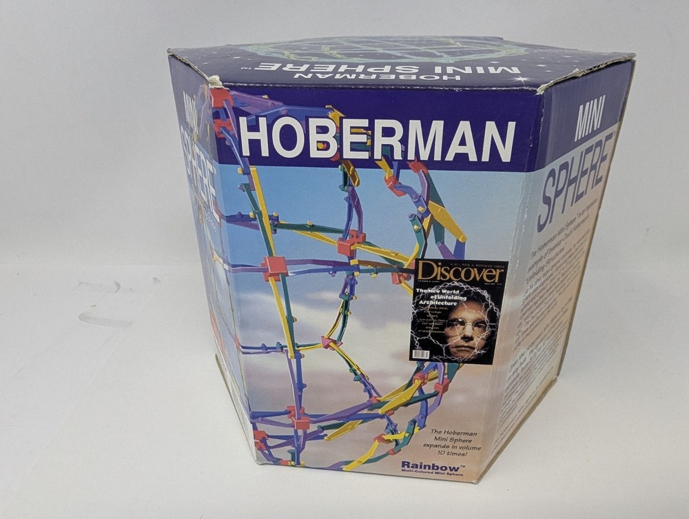 Hoberman Sphere Mini, Rainbow