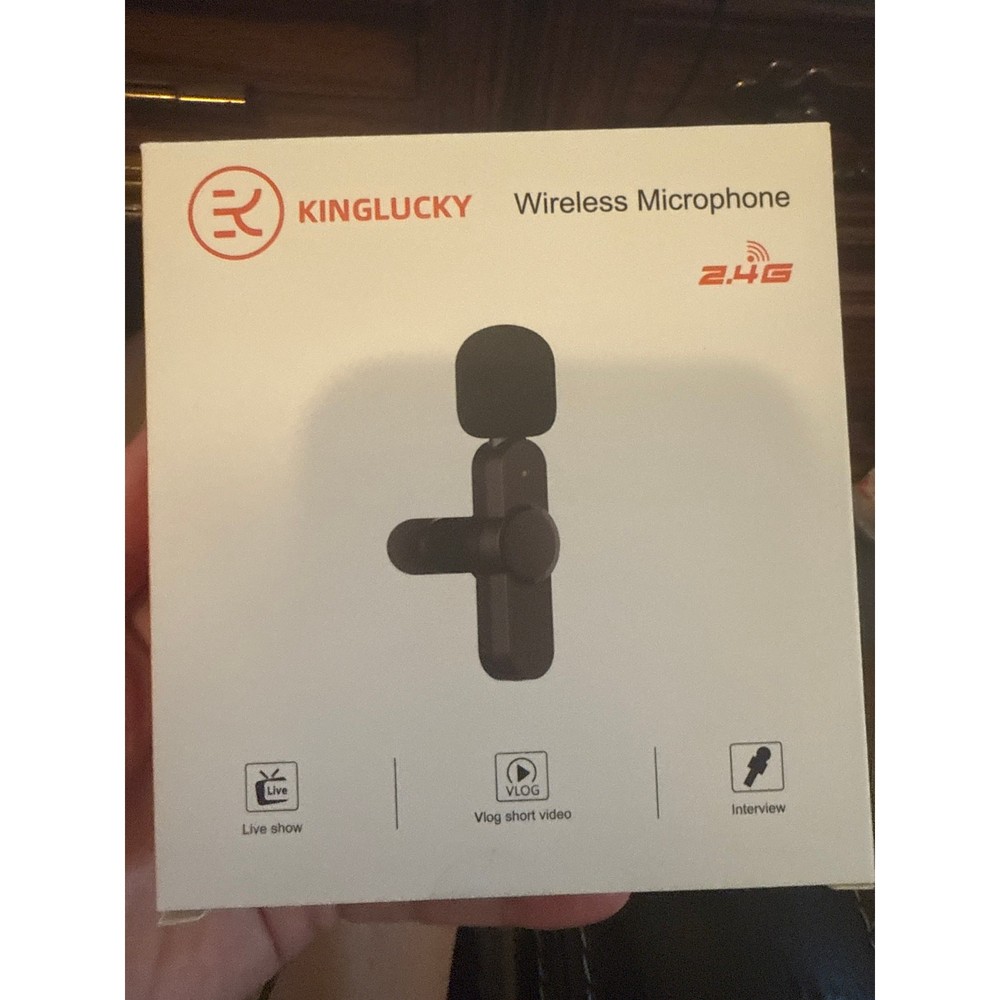 Kinglucky 2 Pcs Lavalier Mini Microphone