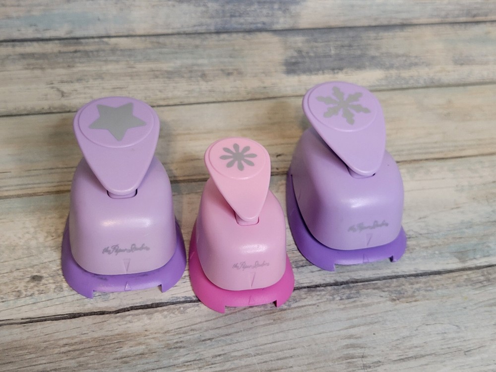 The Paper Studio Star + Snowflake + Flower Paper Punch
