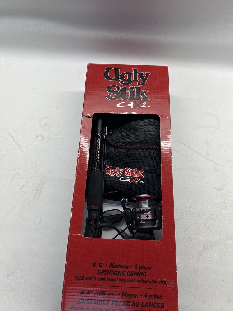 UGLY STIK GX2 FISHING POLE AND REEL