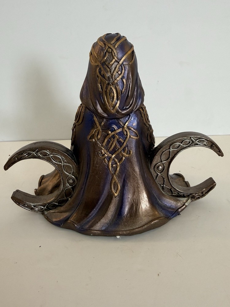 Triple Moon Goddess Statue