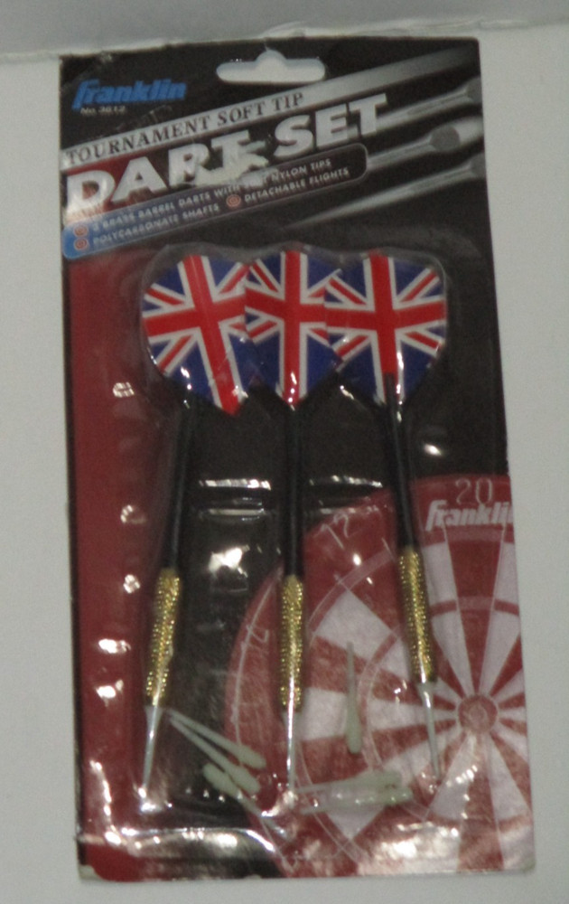 Franklin Tournament Soft Tip Dart Set - UK