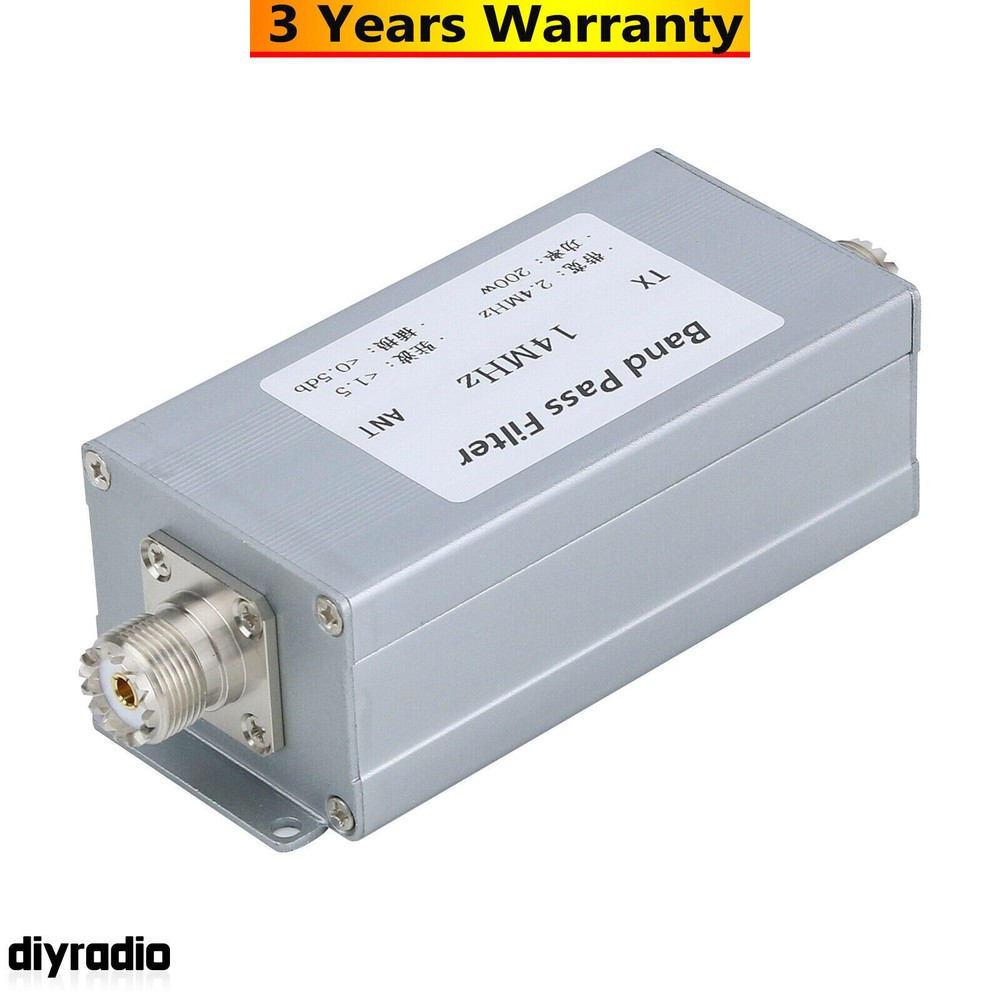 14MHz BPF Band Pass Filter Shortwave Communication High Isolation Filter 200W