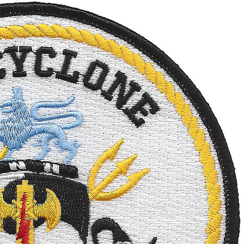 USS Cyclone PC-1 Coastal Patrol Ship Patch