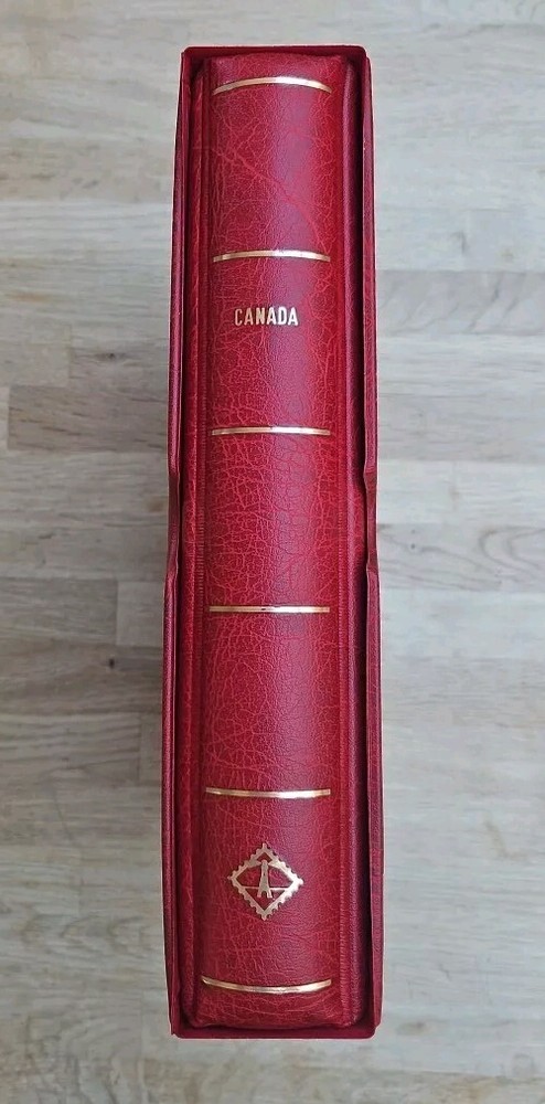 Lighthouse Stamp Album Canada, Hingeless, (1996-2003) RED
