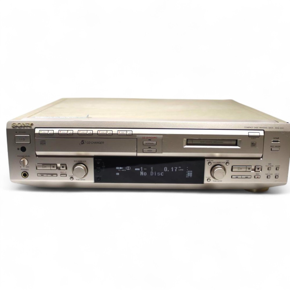 SONY MXD-D5C Combination Deck Used