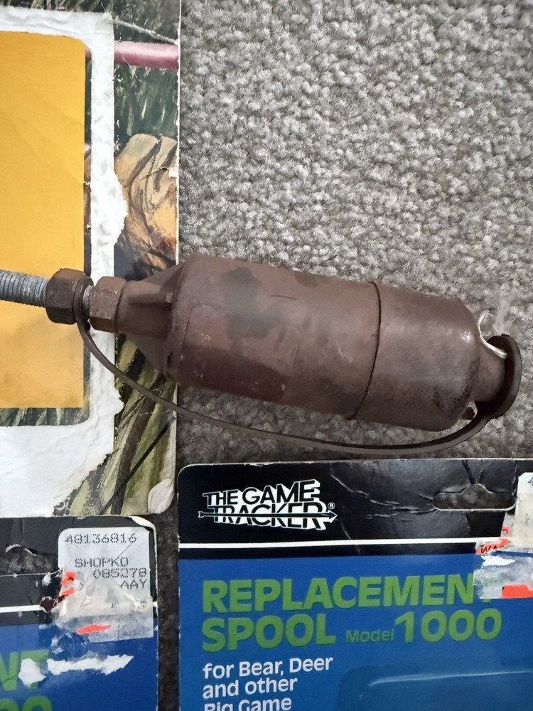 Game Tracker 1000 Unit Spooled Up Plus 2 Additional Spools- New Old Stock