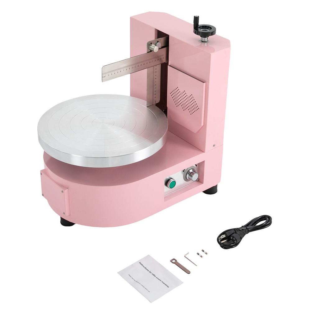 Automatic Cake Cream Spreading Coating Smearing Machine 110V Decorating Spreader