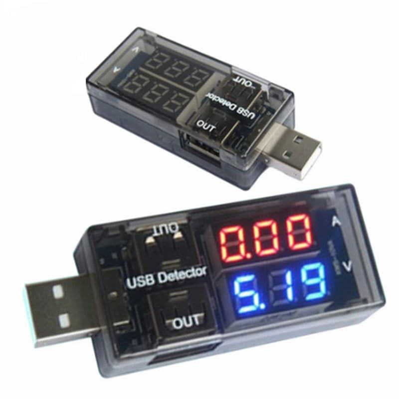 USB Power Meter, 3-9V 0-5A Voltage Tester Multimeter, LCD Digital Multimeter