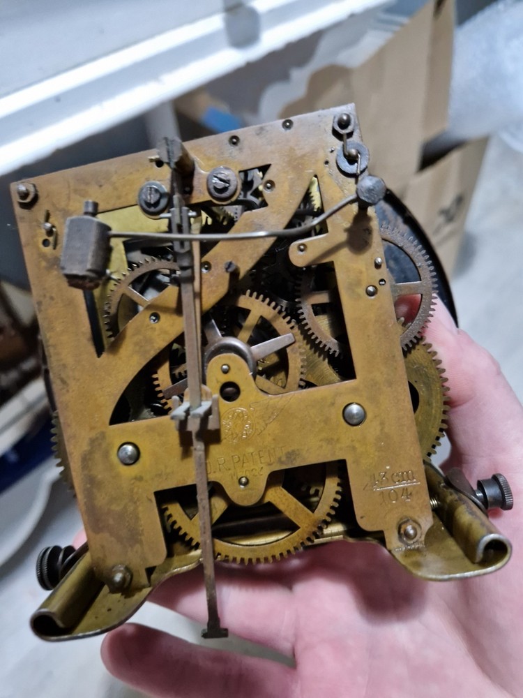 Antique Vienna Wall Clock Movement
