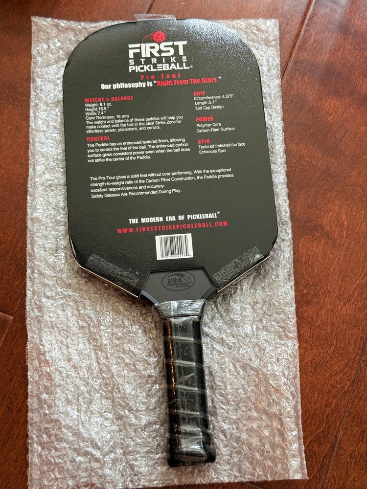 First Strike Pro-Tour Pickleball Paddle