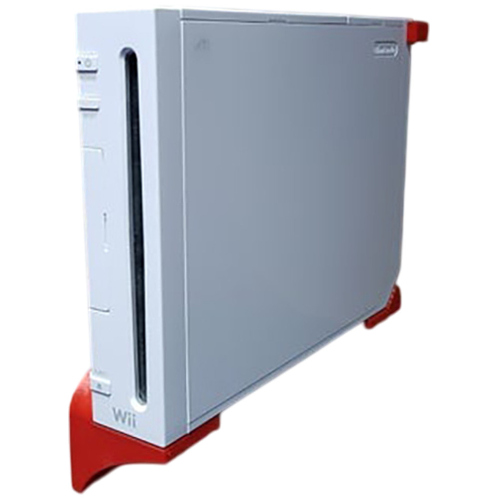 Nintendo Wii Console Wall Mount Holder Bracket Stand Dock Secure Space Saving