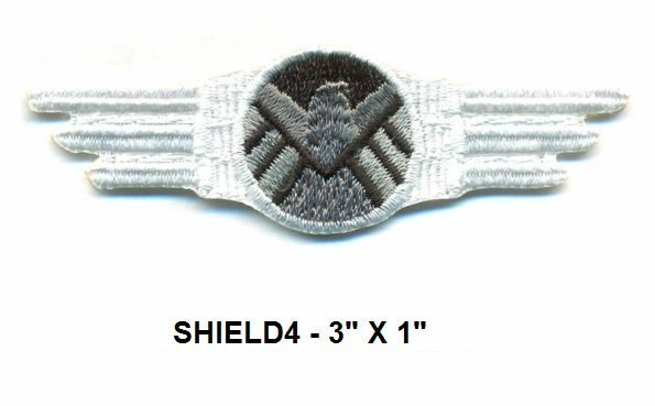 SHIELD WINGS UNIFORM PATCH - 3 INCH - SHIELD4