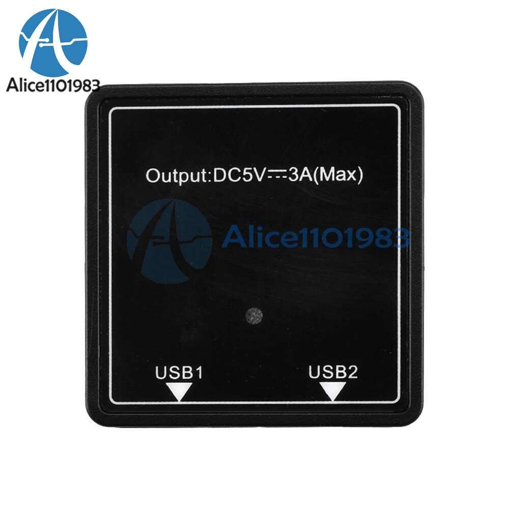 5V3A Dual USB Solar Panel Mobile Power Supply Smart Voltage Controller Regulator