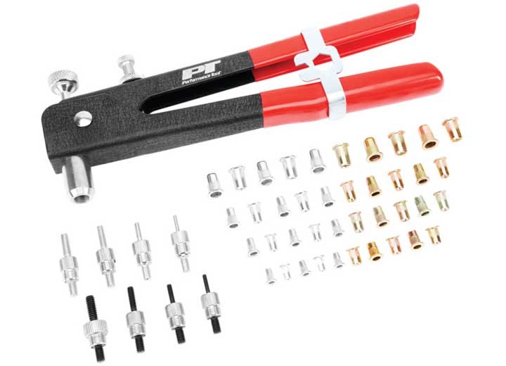 Performance Tool W2003 49pc SAE/Metric Threaded Insert Rivet Kit