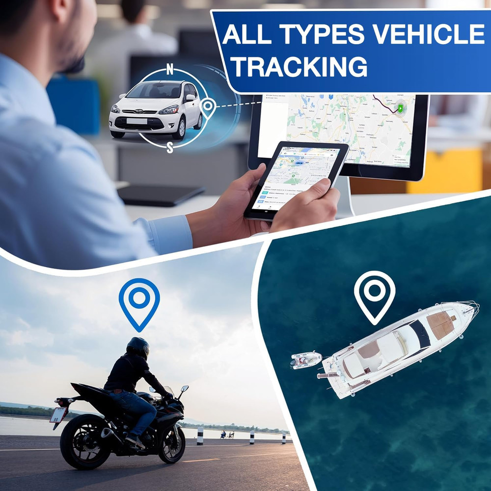 REWIRE SECURITY DB2-4G GPS Tracker for Vehicles – Real-Time Vehicle Tracking Dev
