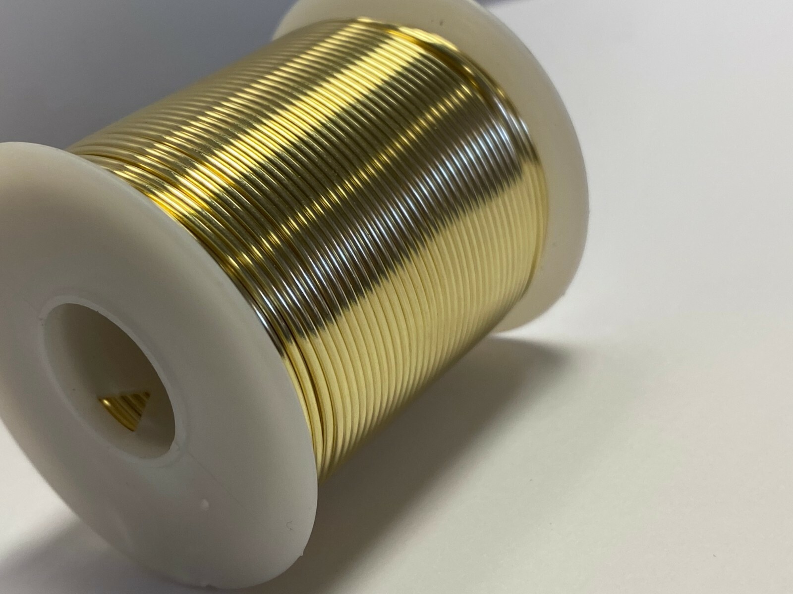 Yellow Brass Wire 12 Gauge 1 lb. Spool (50 Feet) Diameter 0.080