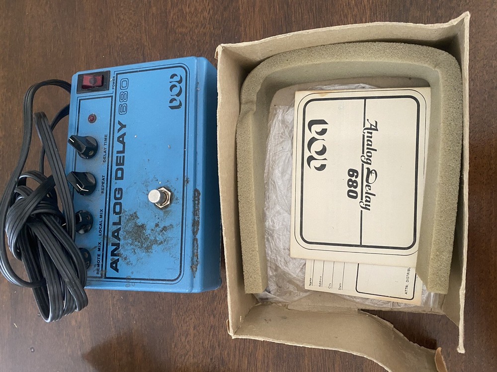Dod 680 Analog Delay UNTESTED
