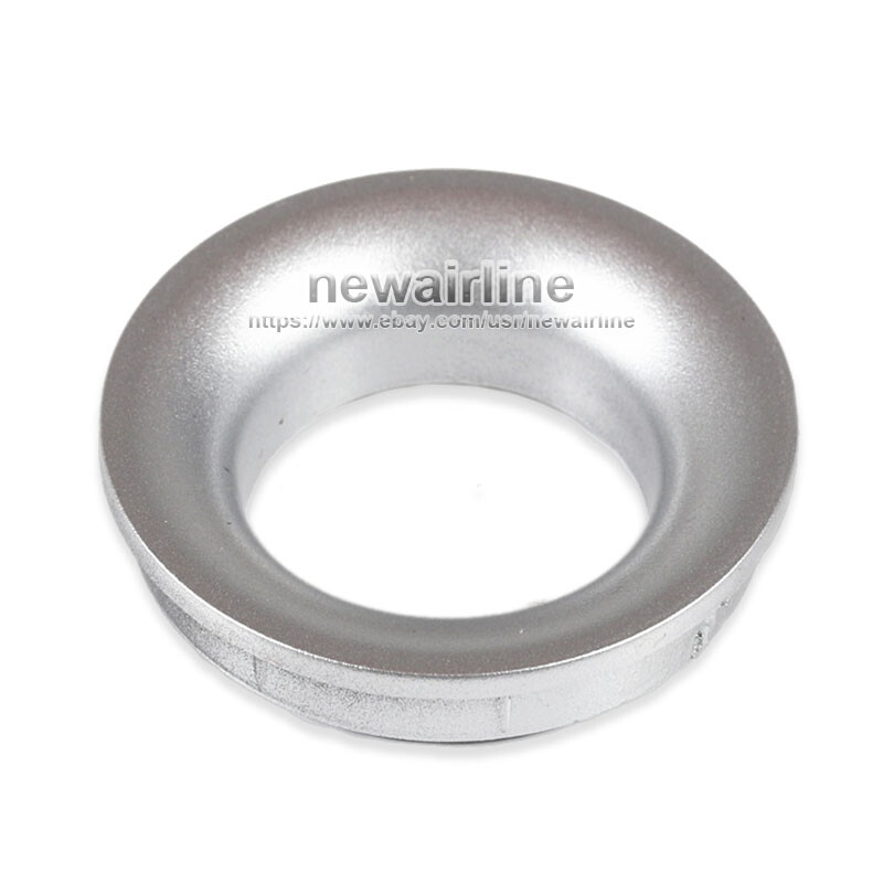 2PCS OD57mm 25-Core Tweeter Cover Panel Speaker Decorative Circle Fixed Plate