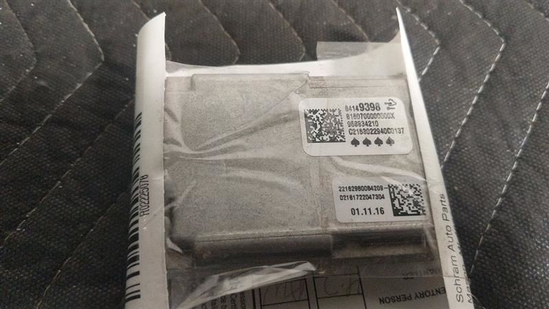 2017 Cadillac XTS Windshield Mounted Camera/Projector 2225078