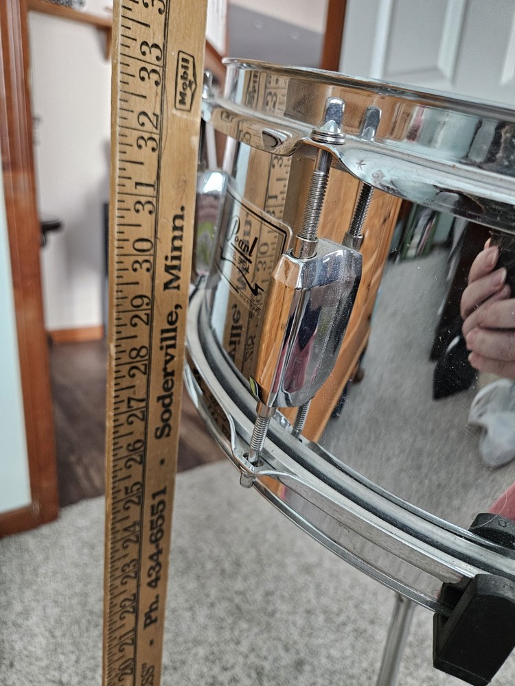 Pearl SS/WA Snare Drum With Adjustable Stand Pre-owned