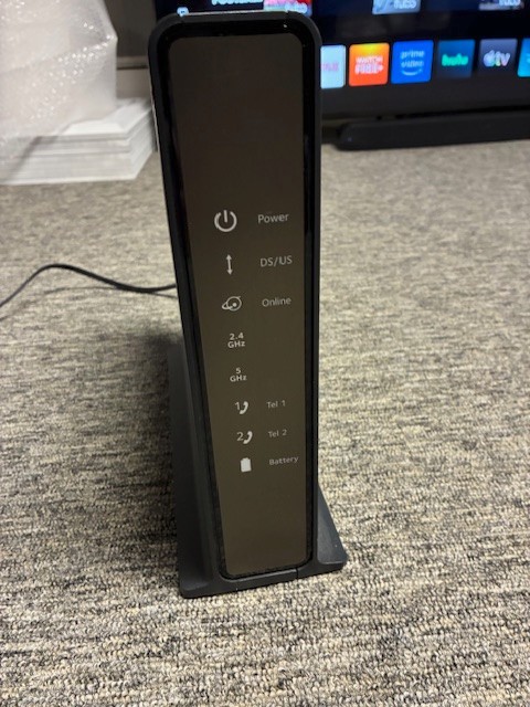 Netgear cable modem router