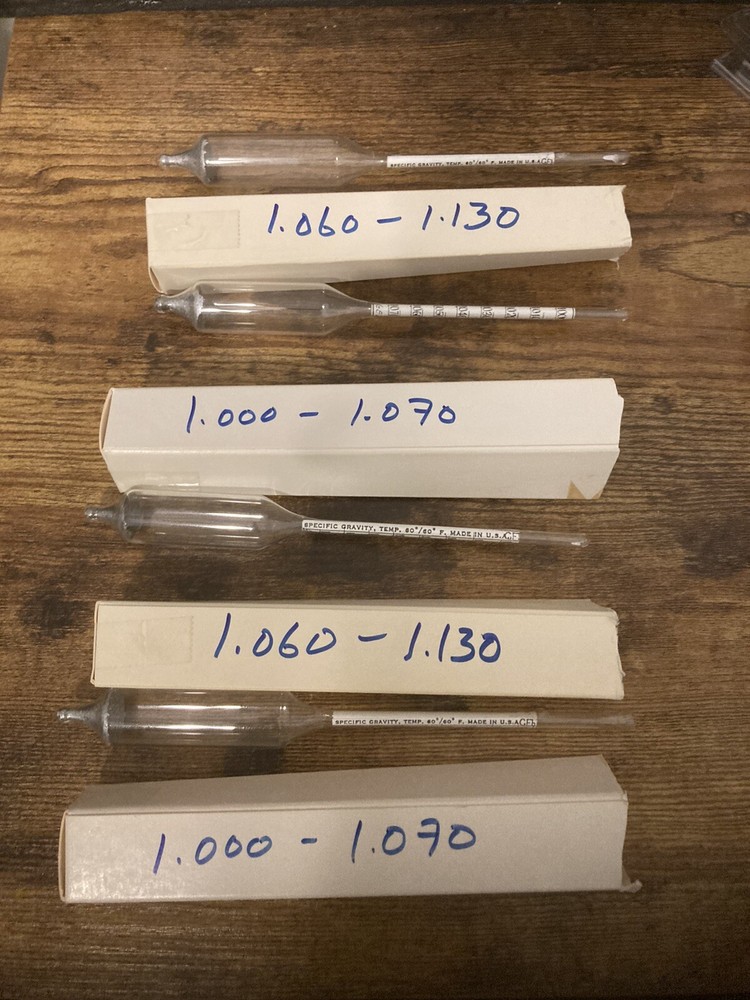 4 Scale Specific Gravity Scale Temp 60°/60°F USA GFH