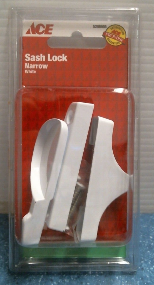 ACE Narrow Sash Lock, WHITE (5298666) FS