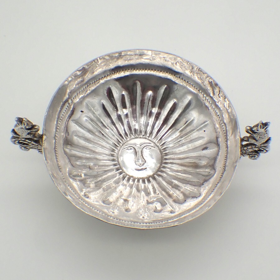 Sun Design Silver Bowl Squirrel Handles