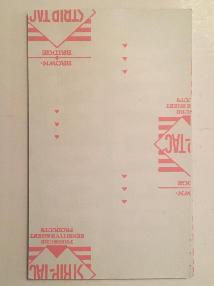 Size Does Matter! Black and white 3"x5" rectangular glossy sticker