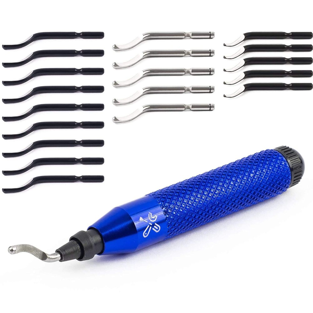Broadbasic - Deburring Tool Kit With 20 High-speed-steel Blades | Edge