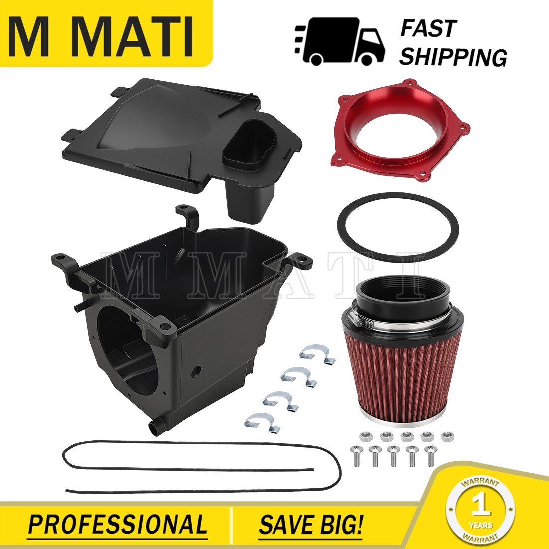 For Yamaha YFZ450 Air Filter Intake Cleaner Air Box Case Cover Housing Kit 04-13