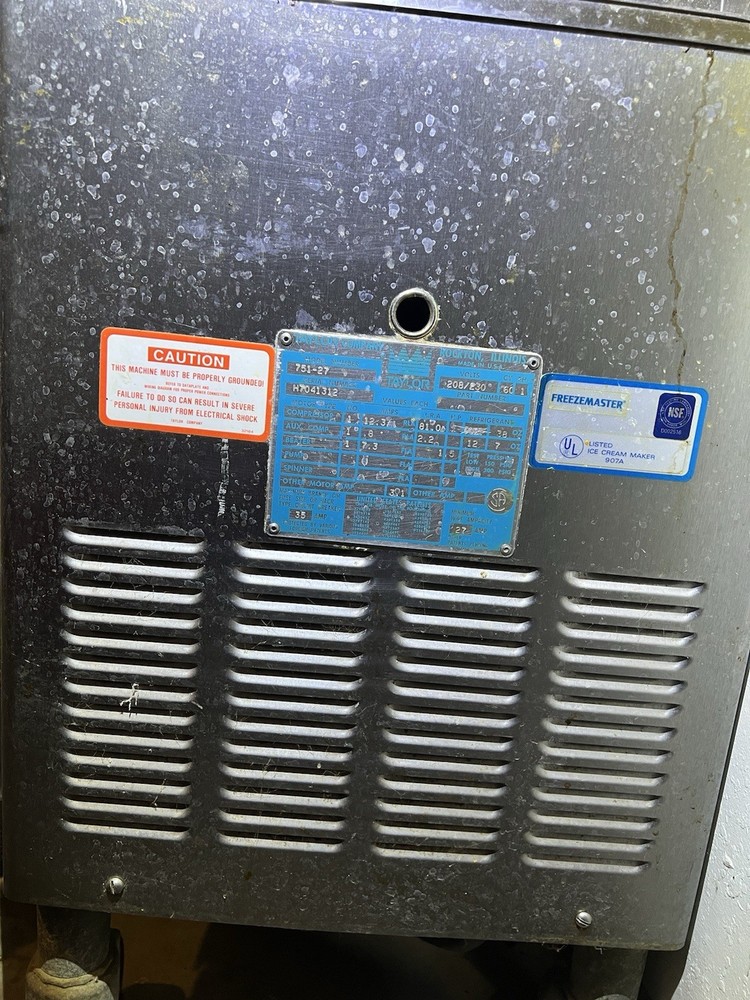 Taylor ice cream maker 907A