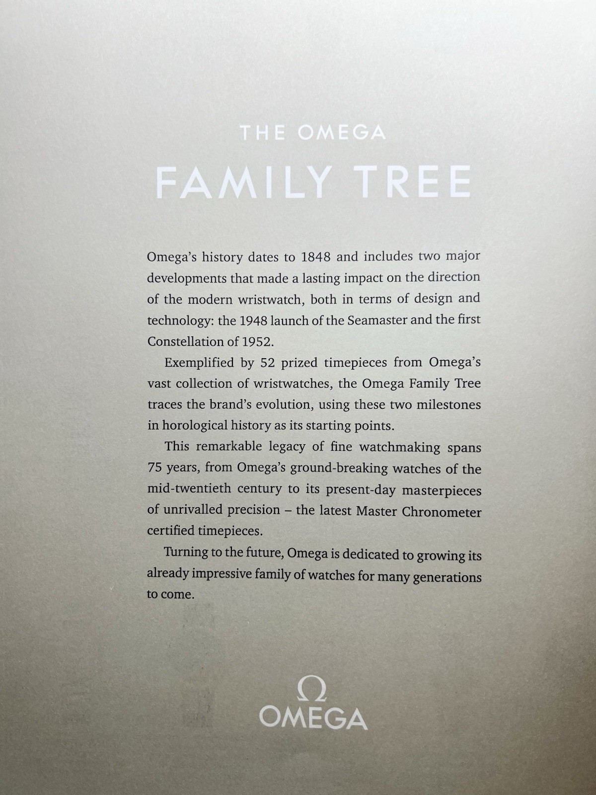 Omega Lifetime Magazine, The Museum Edition Plus A Wall Poster