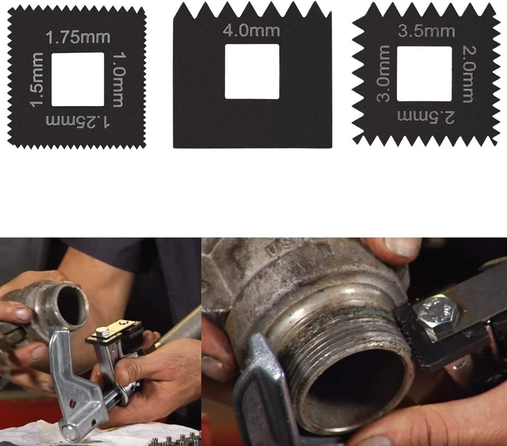 For 7402 Universal Outside Thread Chaser Metric Dies Set Replace 202817