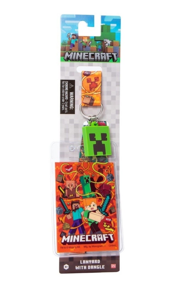 Minecraft  Lanyard with ID Holder