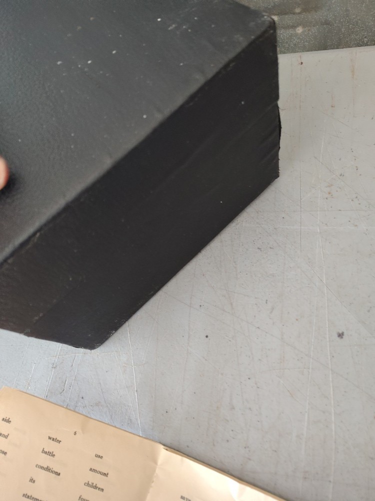 ANTIQUE STENOTYPE TYPING MACHINE WITH CASE BOOK COR