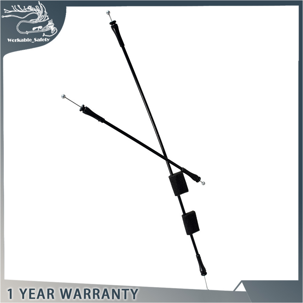 Rear Right Cargo Door Latch Release Cables For 1992-2014 Ford E150 E250 E350 Van