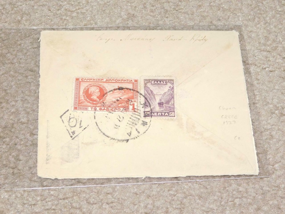 GREECE-COVER, 1927
