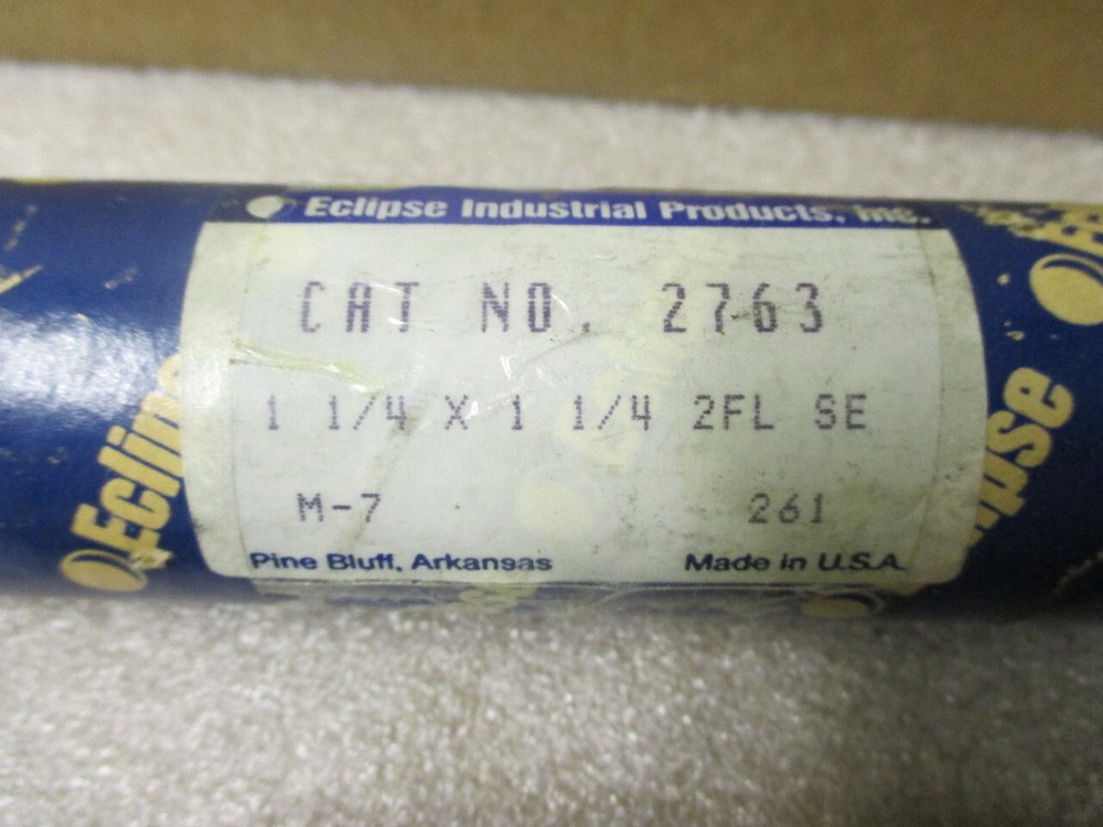 Eclipse #2763 1 1/4" x 1 1/4" 2FL SE End Mill