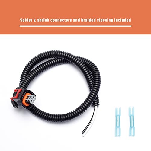 PT3739 Injector Pigtail Connector Replacement for PT3739 with Protective Hose