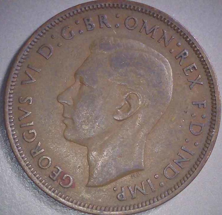 Great Britain - 1938 - Large Penny