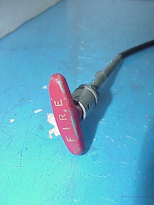 1 Firebottle 23" Long Release Pull Cable NASCAR ARCA NHRA SCCA IMCA WOO