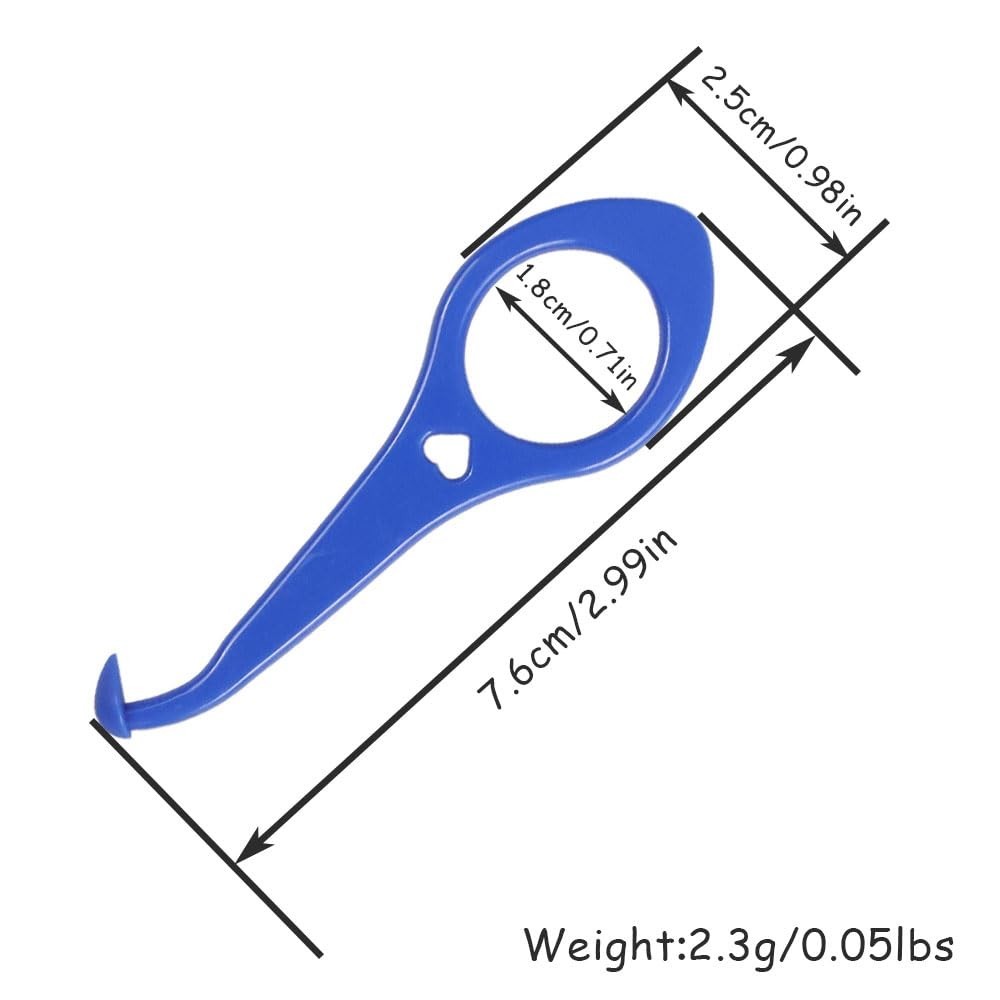 Ergonomic Invisible Brace Extractor - Safe and Effective Aligner Remover Tool