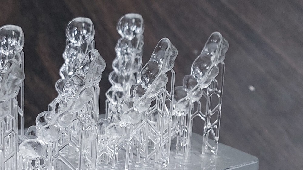 DLP SLA LCD 3d printer CLEAR ALIGNER resin