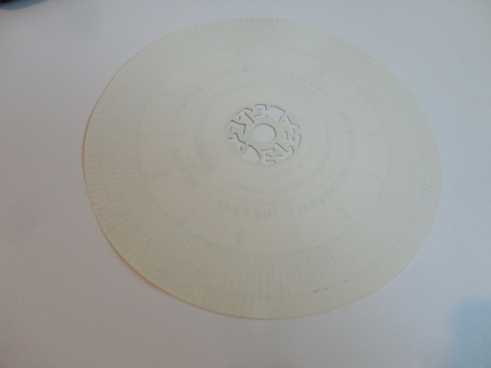 Detex Watchclock Paper disk