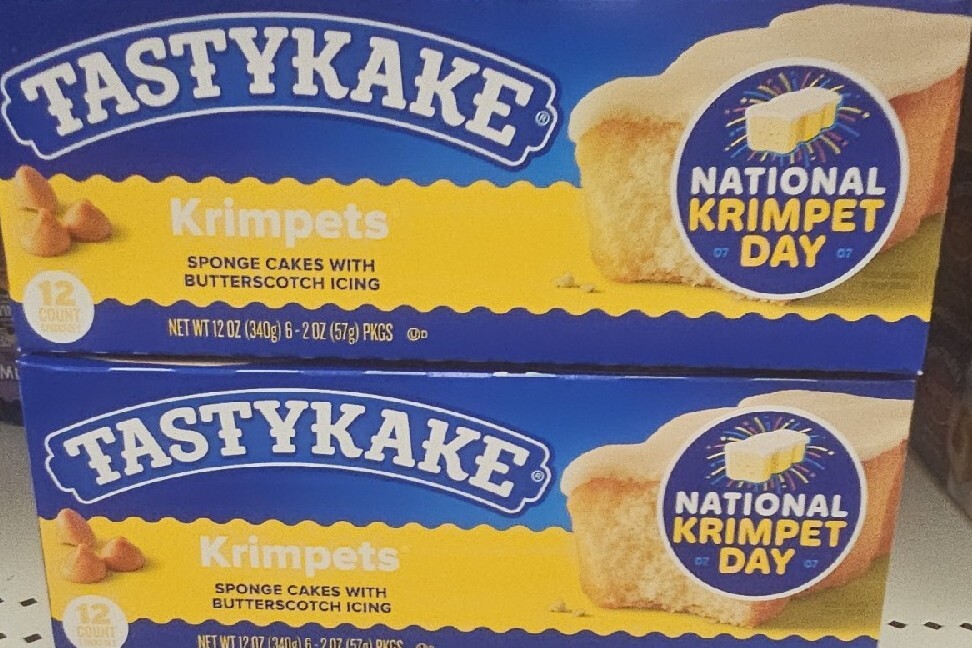 Tastykake Butterscotch Krimpets