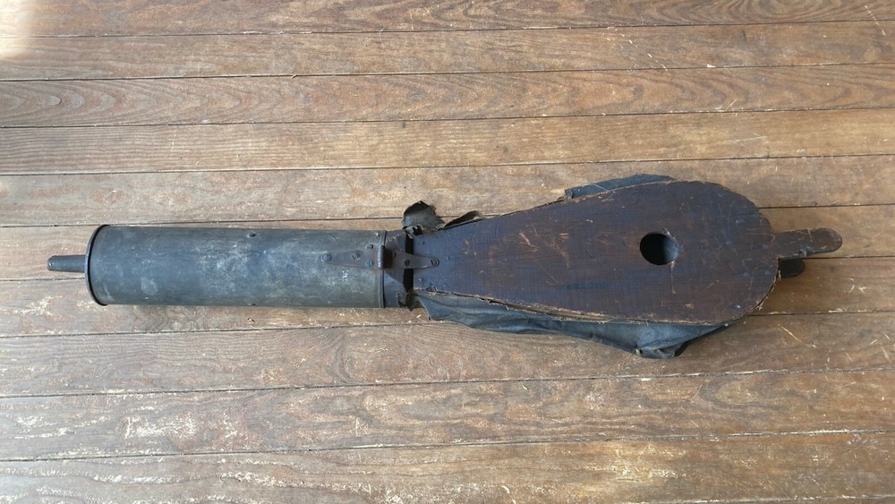 Antique Blacksmith Forge Bellows Odd Foldable Design For Ferrier? Rare Primitive