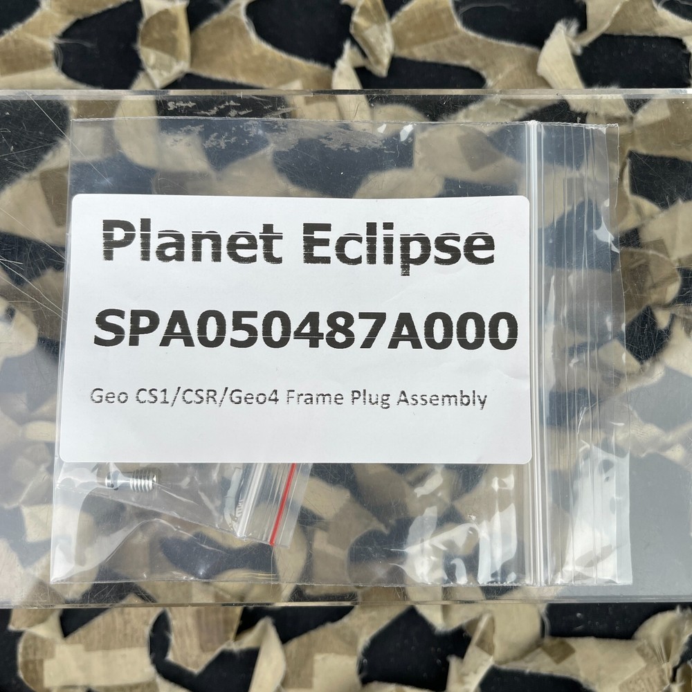 NEW Planet Eclipse Geo CS1/CSR/Geo 4 Frame Plug Assembly (SPA050487A000)