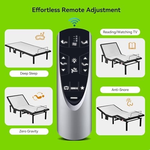 Replacement Remote Control for Tempurpedic Ergo Adjustable Bed Base RF358A RF502